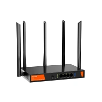 Wi-Fi роутер TENDA W30E, AX3000, черный